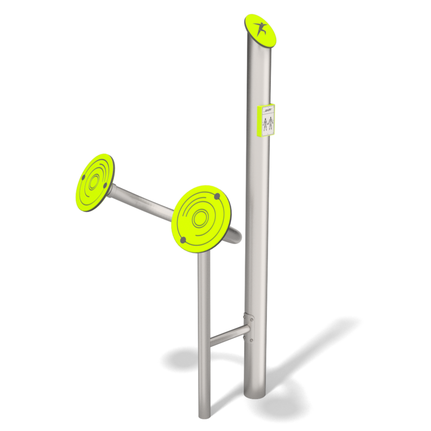 Rotasjonshjul INOX Art. B7811