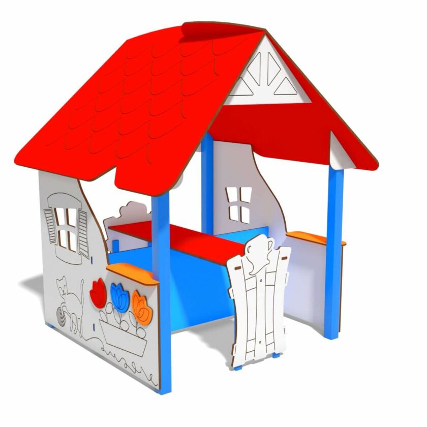 Lekehus med flere detaljer Art. B4085