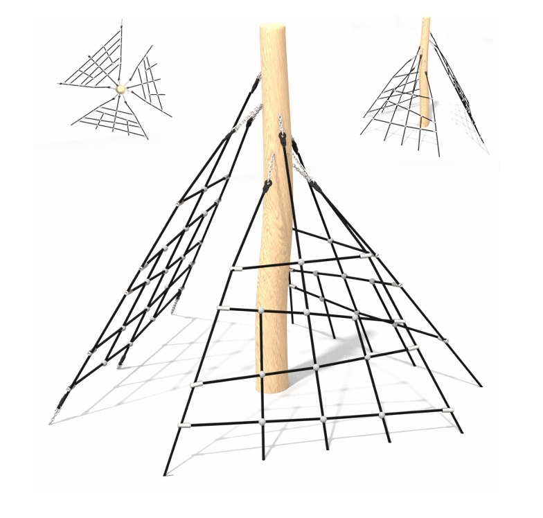 Robinia Klatrepyramide